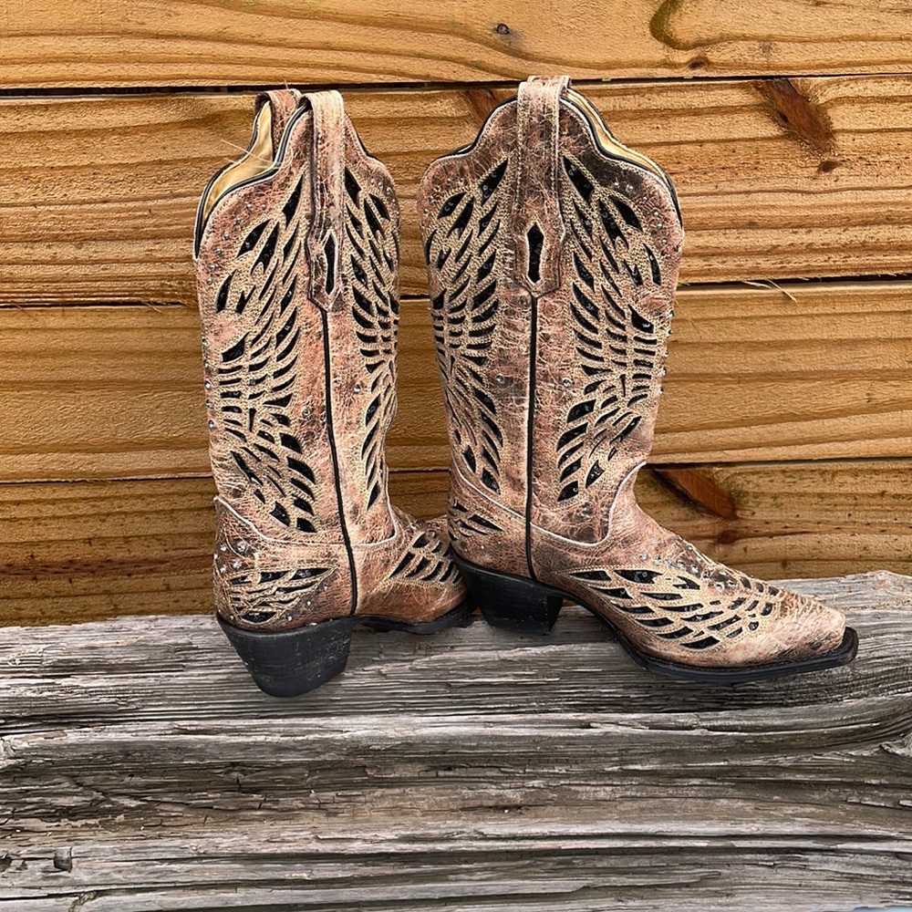 Womens Corral Boots Western Rodeo Boots Size 6.5